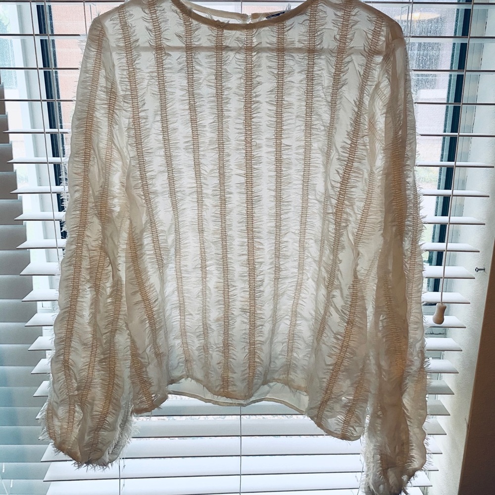 SHEIN white blouse